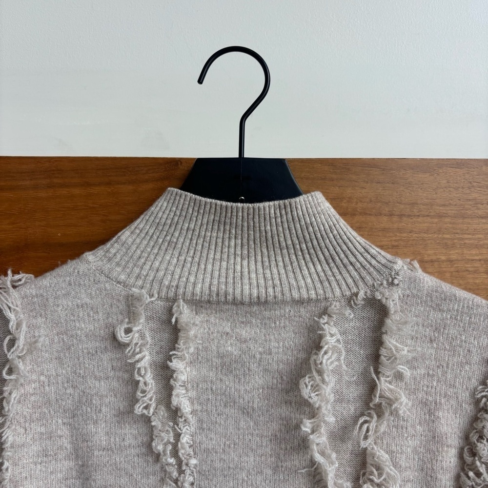 One Grey Day Turtleneck Sweater, Size XS - Picture 13 of 15